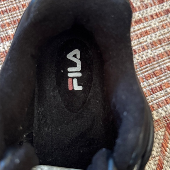 Fila Women's Black and White Chunky Sneakers - Picture 13 of 16